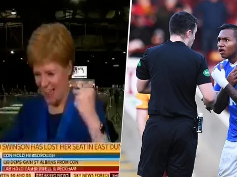 Presentadora de TV estalló en felicidad, en vivo, cuando expulsaron a Morelos