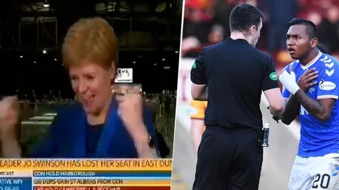 Presentadora de TV estalló en felicidad, en vivo, cuando expulsaron a Morelos