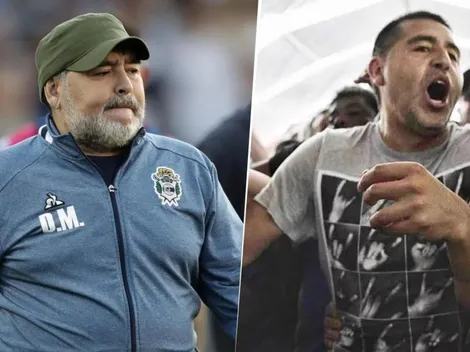 Maradona, durísimo contra Riquelme: "Con el vestuario no se maneja un club"