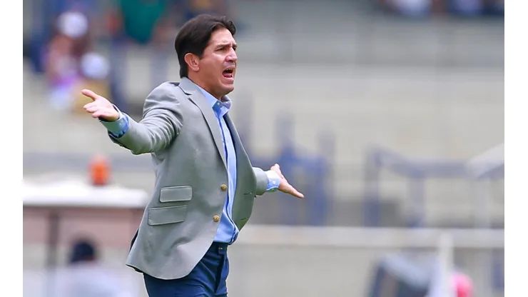 Bruno Marioni durante su etapa en Pumas UNAM.