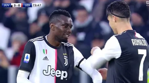 El gesto de humildad de Cristiano Ronaldo en pleno partido con la Juventus