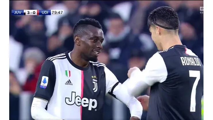 El gesto de humildad de Cristiano Ronaldo en pleno partido con la Juventus