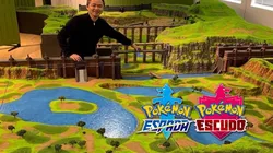 Leyenda de Pokémon revela un diorama gigante del área silvestre de Espada y Escudo