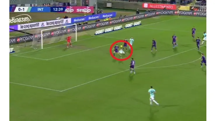 La chilena de Lautaro Martínez.
