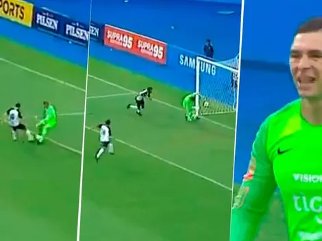 Anotá esta, Lavecchia: Carrizo hizo todo mal y se metió un gol insólito