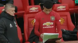 No llegó a estudiar: jugador del United repasó los apuntes antes de entrar