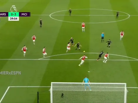 De Bruyne recibió, giró, le pegó desde afuera y clavó otro golazo