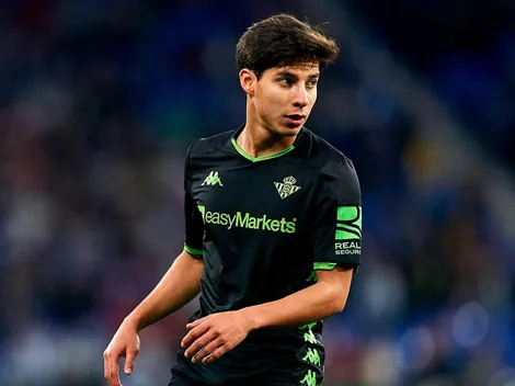 Diego Lainez juega casi toda la segunda parte en el empate del Betis