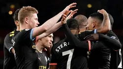 Paliza: el City de Guardiola goleó de visitante al Arsenal