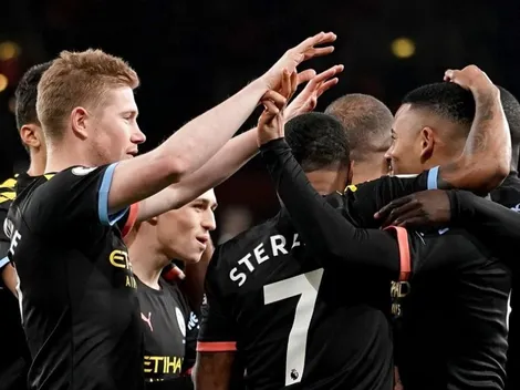 Paliza: el City de Guardiola goleó de visitante al Arsenal