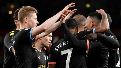 Paliza: el City de Guardiola goleó de visitante al Arsenal