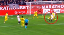 Munir le rompió el arco al Villarreal para el 1 a 1 de Sevilla