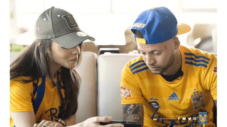 ¡Se enamoró de la afición! La reacción de Nico López viendo un video de Tigres
