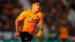 Asistencia de Raúl Jiménez para los Wolves.