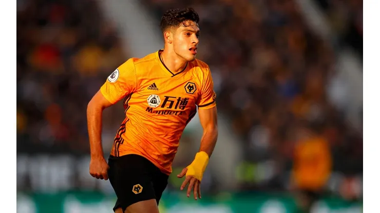 Asistencia de Raúl Jiménez para los Wolves.