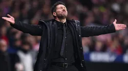 Diego Simeone, entrenador de Atlético de Madrid.