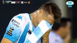 No aguantó las lágrimas: Pillud rompió en llanto con Racing campeón