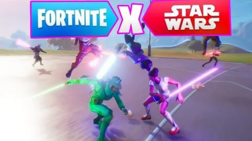 Como conseguir el sable de luz de Star Wars en Fortnite