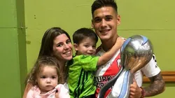No podemos más: las fotos de Bauti Martínez Quarta en los festejos de River