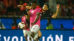 Cristian Dájome en la final de la Copa Sudamericana.