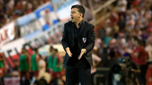 ¿TERMINA EL 2020? Marcelo Gallardo abrió las dudas sobre su continuidad a final de año (Foto: Getty).