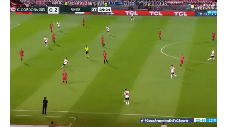 El mejor equipo del país: infernal gol de River a lo Barcelona