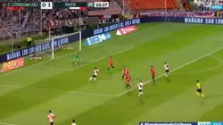 Viva el fútbol: Nacho Fernández tiró una pared con Scocco y puso el 2-0
