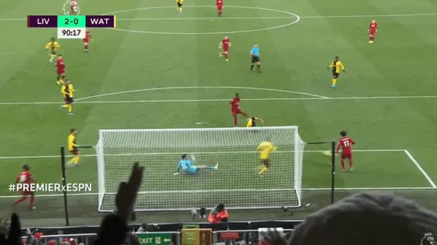 Lo que le faltaba: Salah metió un golazo ¡de taco y de caño!