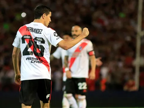 Nacho Fernández volvió a ser el as de espadas que tiene el River de Gallardo