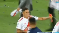 Video: Quintero se volvió loco en los festejos y persiguió a todos