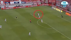 ¡Qué golazo! Cecilio Domínguez controló perfecto y definió con mucha clase