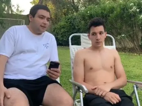 Organizando las fiestas: el videazo de Nachito Saralegui y Fran Gómez que la rompe en redes