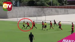 Video: jugadores del Barranquilla FC la emprenden contra el árbitro y lo golpean
