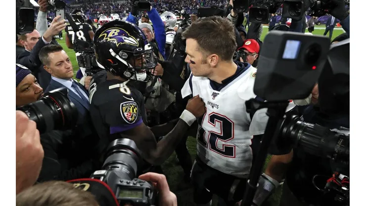 Tom Brady retó a Lamar Jackson a una competencia insólita