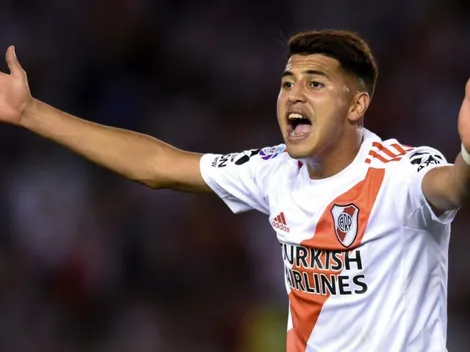 Tres fechas de sanción para Exequiel Palacios por su roja ante San Lorenzo