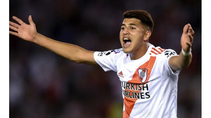 Tres fechas de sanción para Exequiel Palacios por su roja ante San Lorenzo