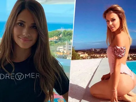 Antonela Roccuzzo subió fotito hermosa de viernes y Evangelina Anderson le dejó un comentario