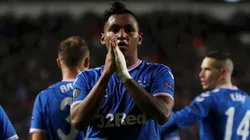 Alfredo Morelos, goleador de la UEFA Europa League en fase de grupos.