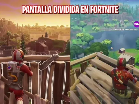 La pantalla dividida llega a Fortnite ¡Ya puedes jugar con un amigo en la misma consola!