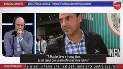 León reconoce que Chivas le servirá más a Macías