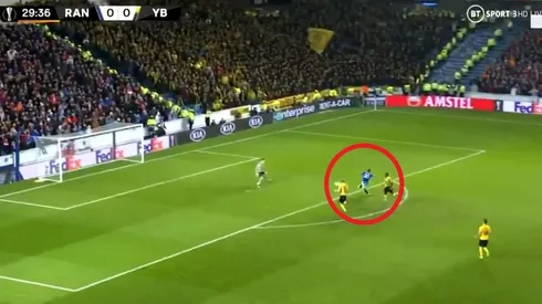 Así fue el sexto gol de Alfredo Morelos en la UEFA Europa League 19/20.