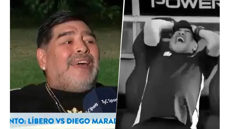 A Maradona le preguntaron por su caída con Gimnasia: "¡Soy Iron Man!"