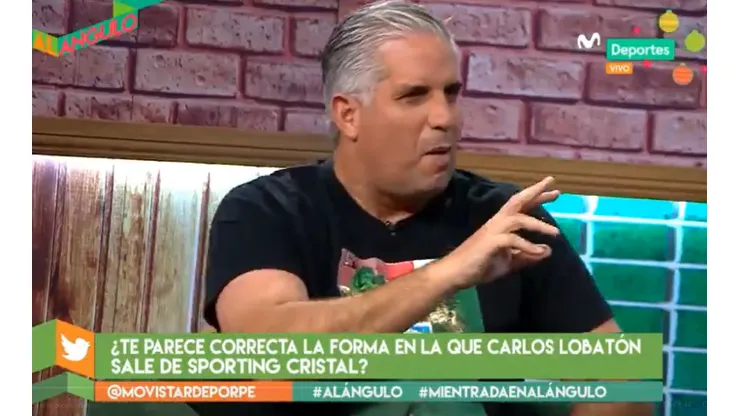 Diego Rebagliati es panelista en Al Ángulo.