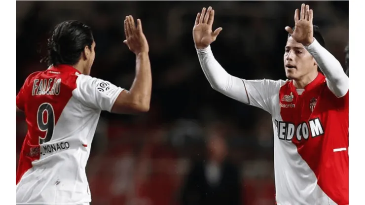 El Mónaco tiró hermoso TBT recordando a Falcao y James