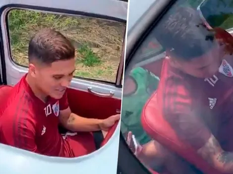 La encartada que se pegó Juanfer Quintero en un pichirilo lleno de niños