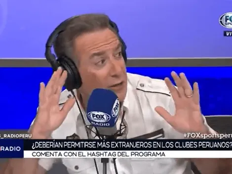 Fleischman aseguró que si Millán fuera peruano, estaría en la Selección