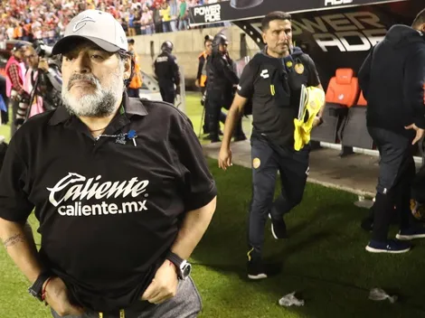 VIDEO: la polémica reacción de Maradona con niños de Dorados