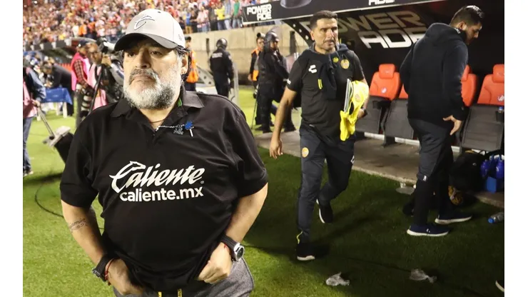 VIDEO: la polémica reacción de Maradona con niños de Dorados