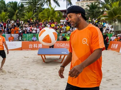 Los amigos de Ronaldinho vencieron a las Estrellas de México en el Partido por la Paz