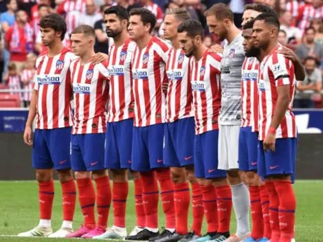 Formación confirmada del Atlético Madrid para el juego por la Champions League